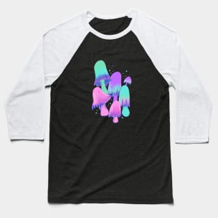 Glow Shrooms Baseball T-Shirt